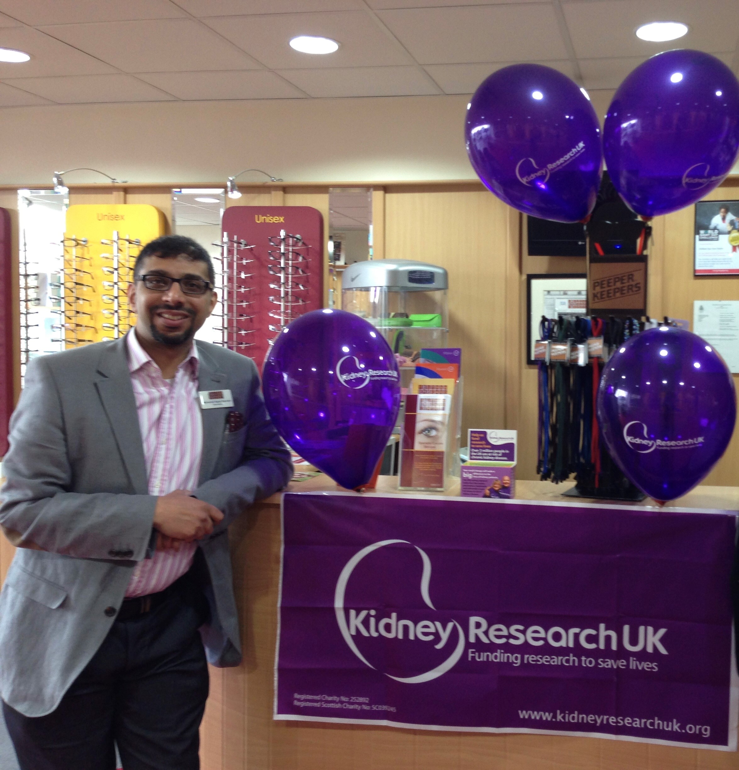 Feltham Eyecare Centre - World Kidney Day 2013