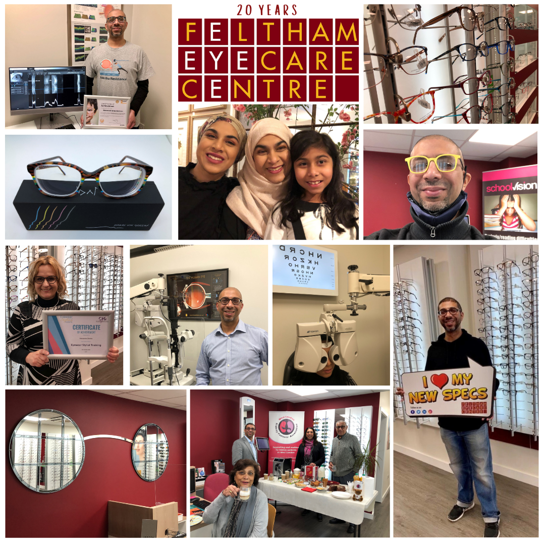 20 Year Anniversary for Feltham Eyecare Centre